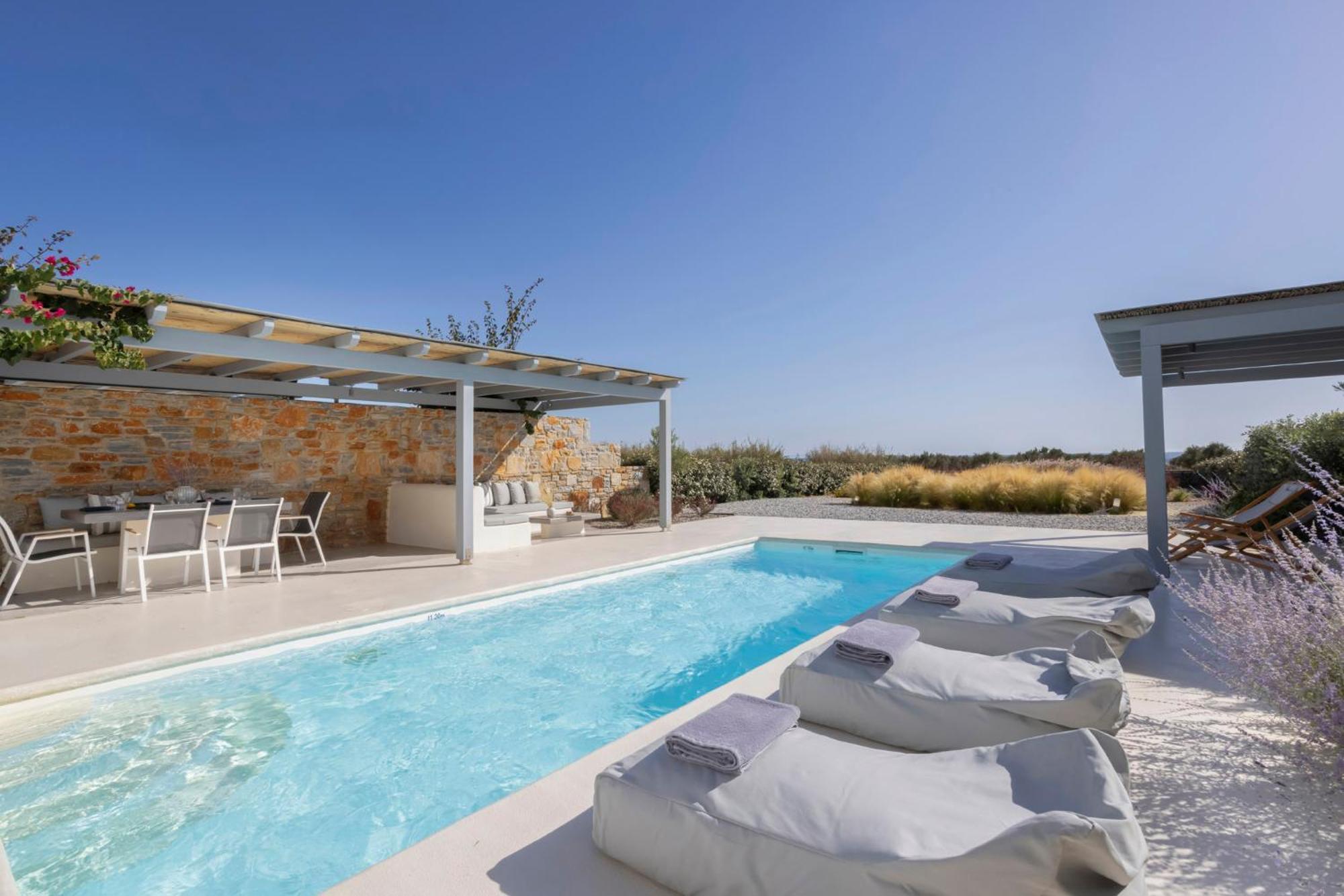 Villa Dione, Private Pool & Seaview By Naxos Dunes Kastrákion Εξωτερικό φωτογραφία