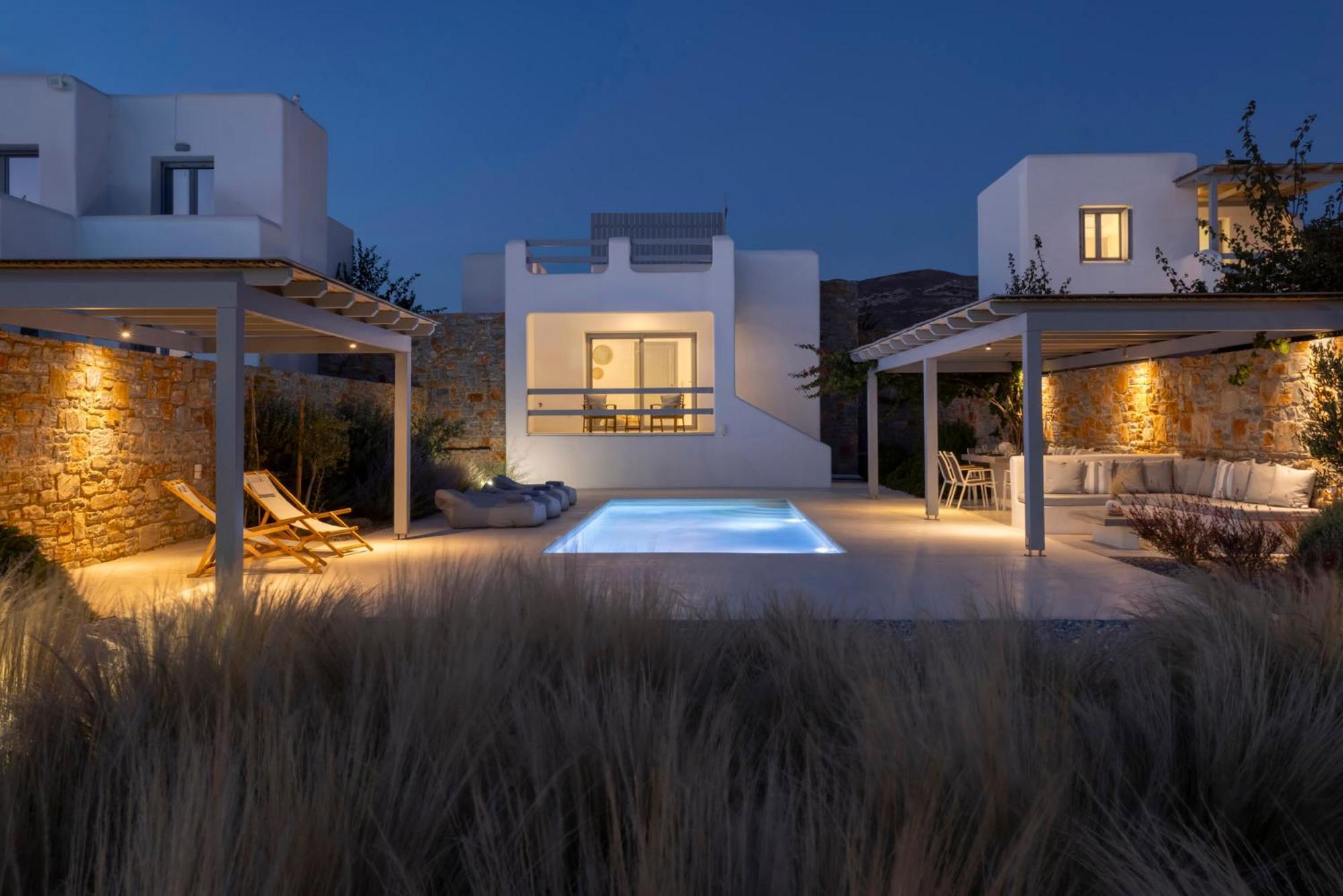 Villa Dione, Private Pool & Seaview By Naxos Dunes Kastrákion Εξωτερικό φωτογραφία